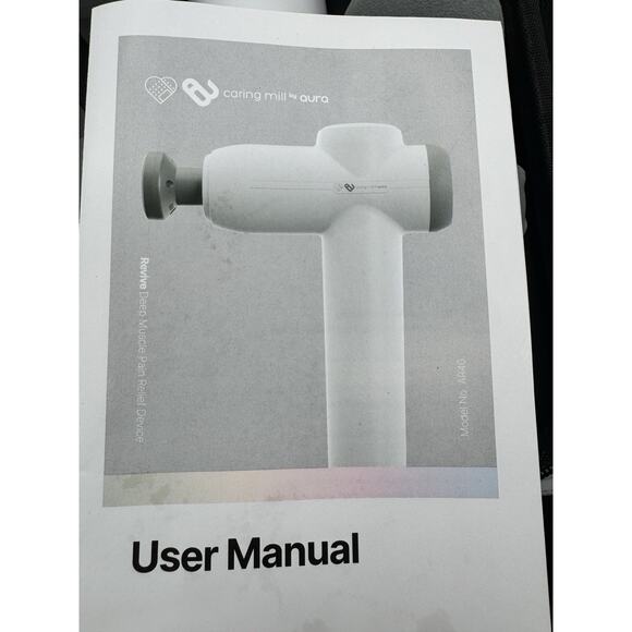 Caring Mill By Aura Heat+ Percussion Revive Deep Muscle Pain Relief Device AR40 - Picture 6 of 7